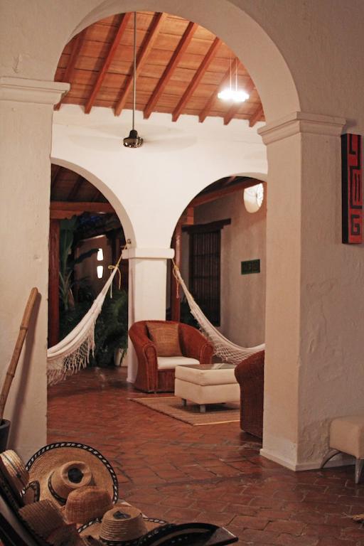 Hotel Portal De La Marquesa Mompós Esterno foto Interior of the hotel